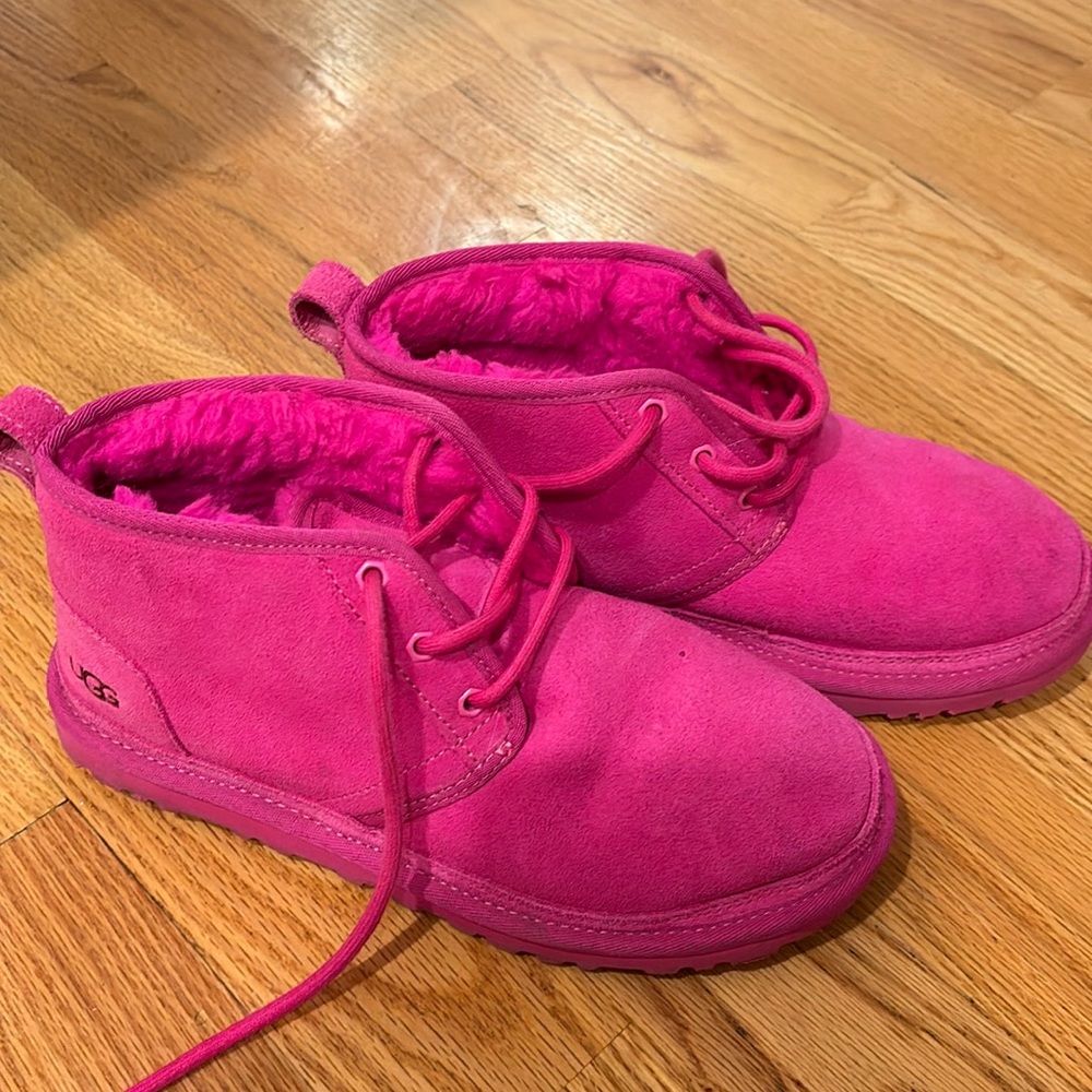 pink Uggs sneakers
